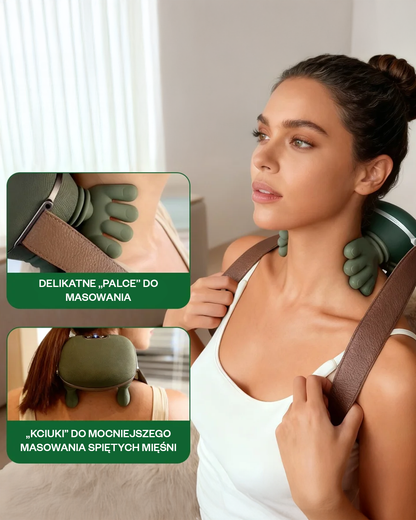 NeckFlow Pro – Profesjonalny Masażer Szyi i Mięśnia Czworobocznego