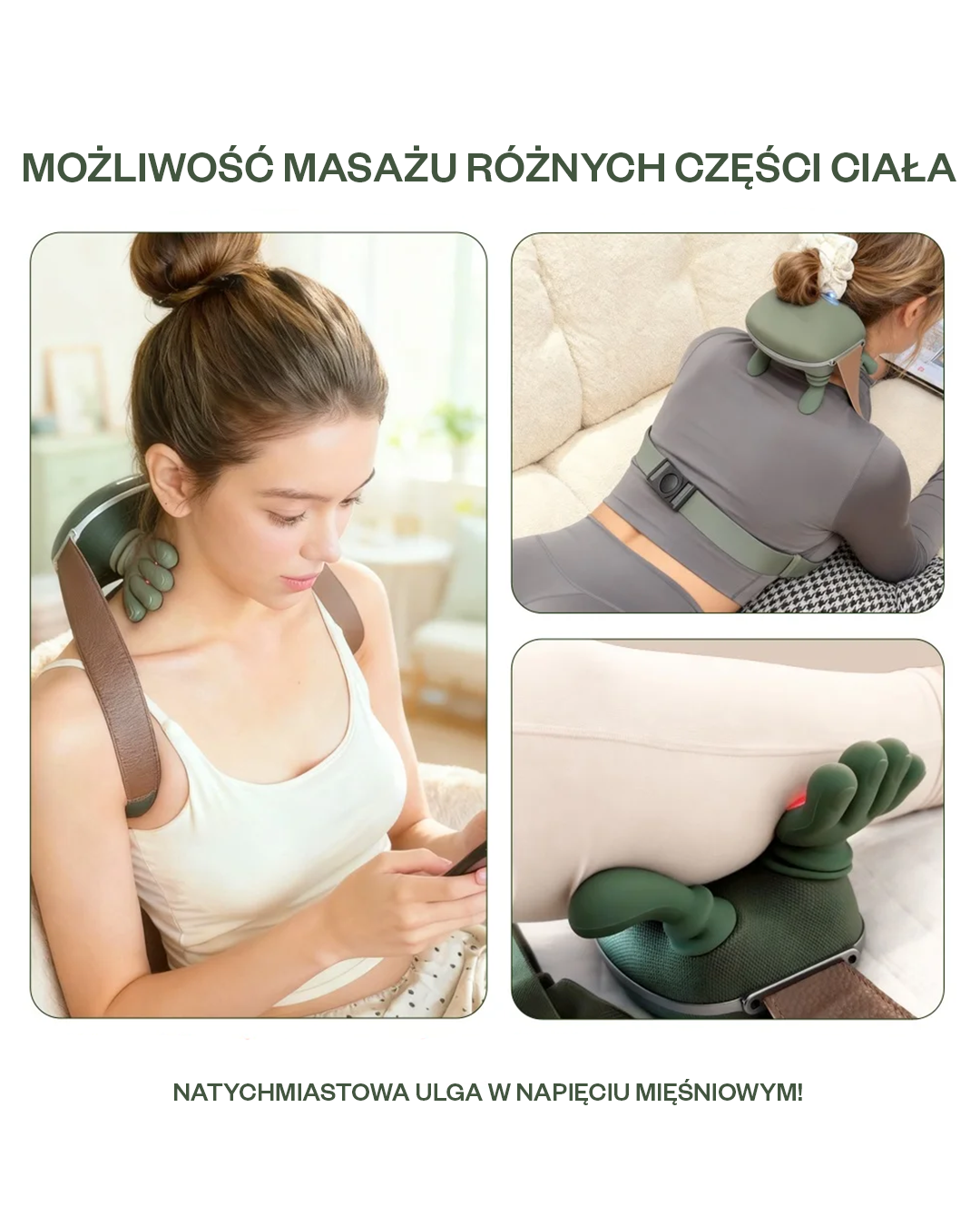 NeckFlow – Bezprzewodowy Masażer